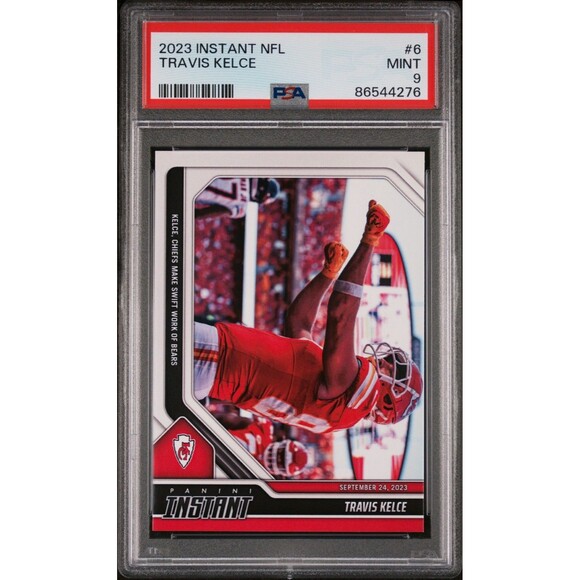 Travis Kelce 2023 Panini NFL Rookie #6 Card 1 of 265 KC Chiefs PSA 9 Mint - Picture 1 of 2